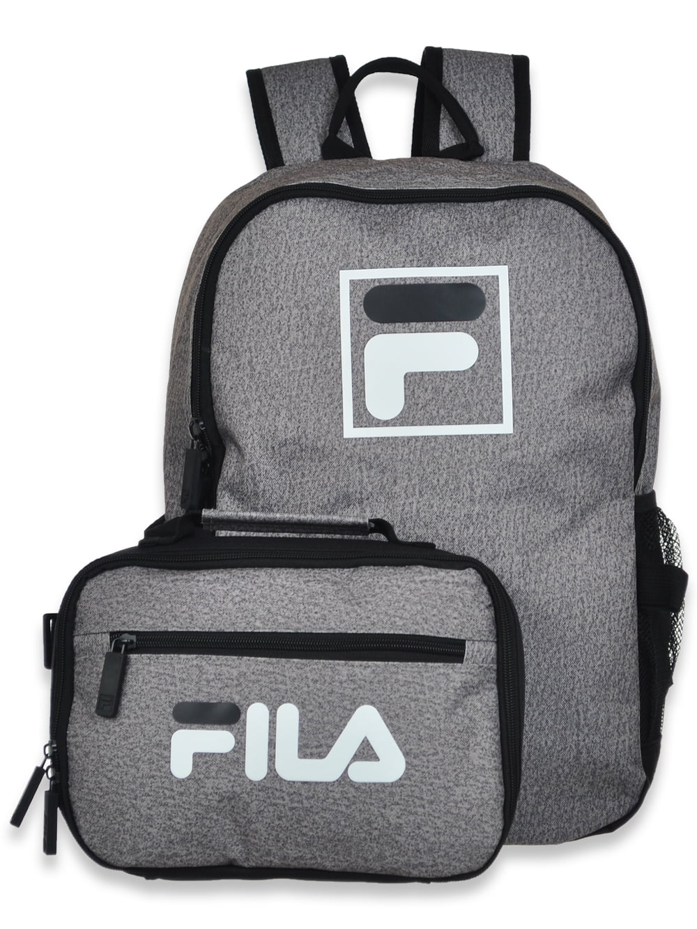 Heather Gray Backpack With Lunchbox Set G98639