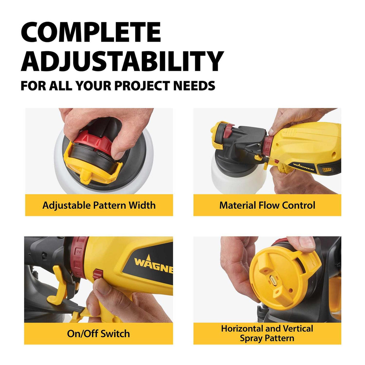 Electric Handheld HVLP Stain Sprayer U99173