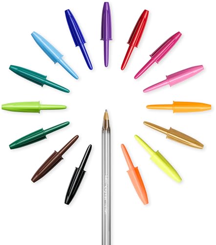 Multicolour Ballpoint Pens Wide Tip 1.6mm Pack Of 15 S568