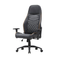 Black Vegan Leather Reclining Gaming Chair R51171