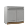 Heron Gray 36x34.5x23.75 in. ADA Sink Base Kitchen Cabinet E868