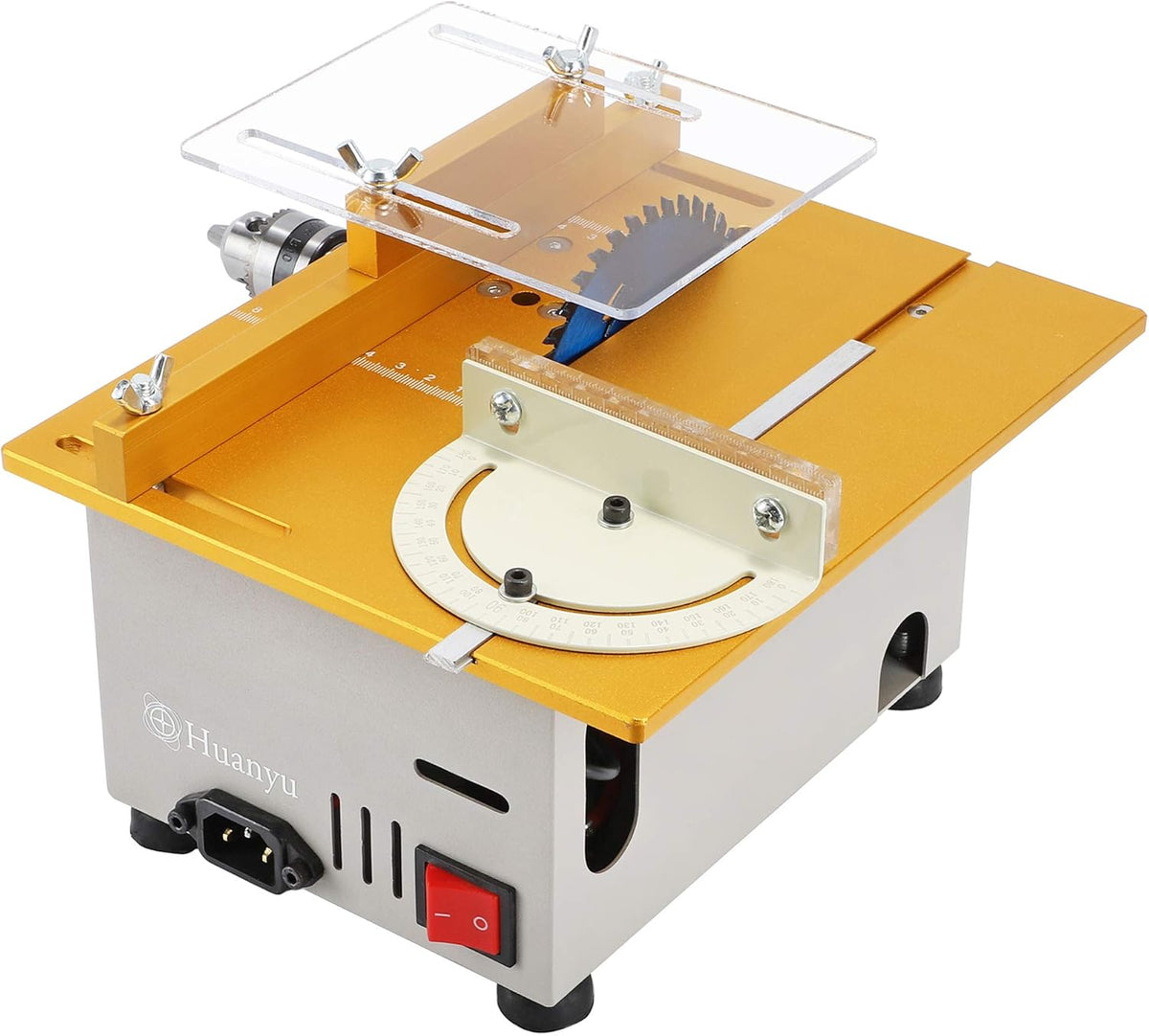 Mini Table Saw with Miter Gauge 300W Woodworking Tool G7872