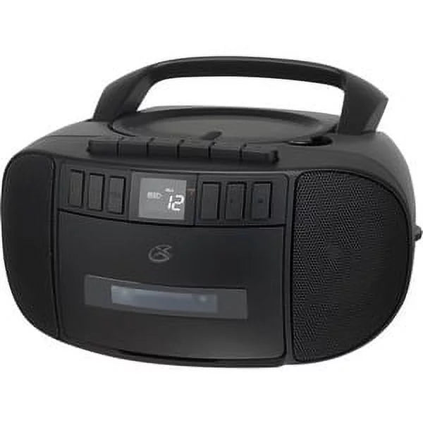 Black Cassette/CD/Radio Boombox F244