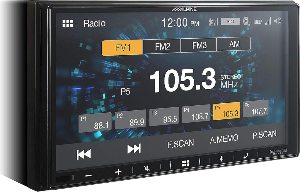 CarPlay & Android Auto Receiver with 4-Channel Amplifier and Back up Camera K722