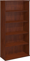 36W 5 Shelf Mahogany Bookcase O68344