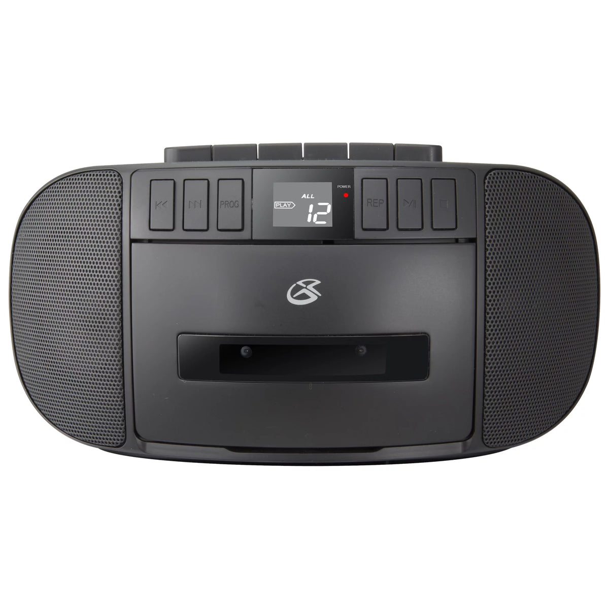 Black Cassette/CD/Radio Boombox F244