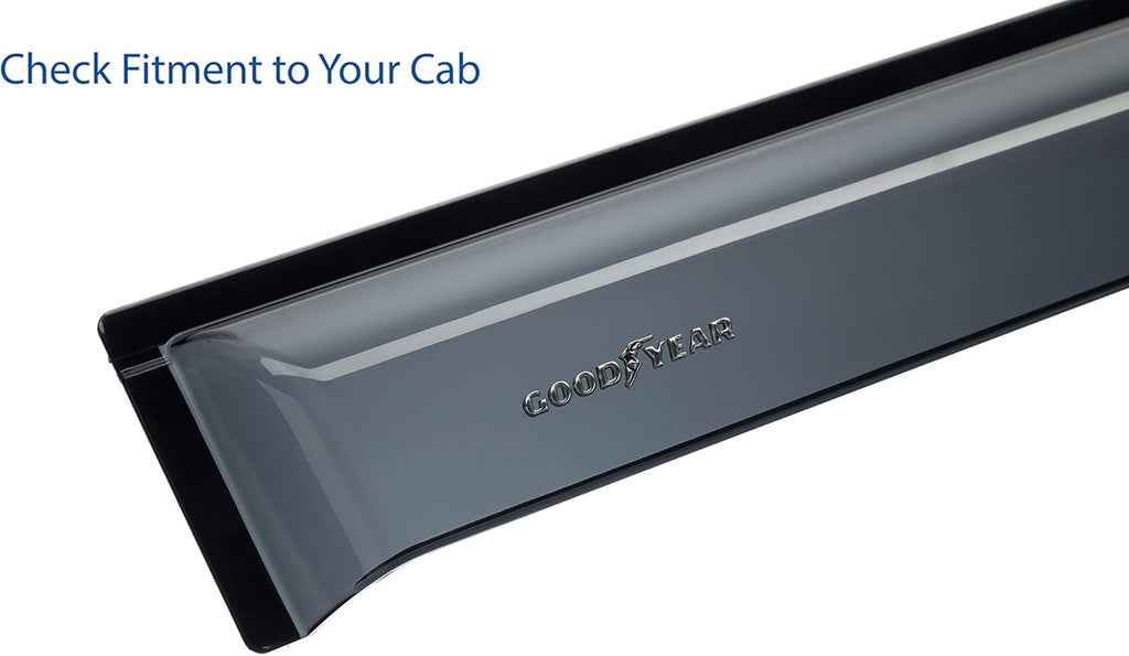 4pcs Tape-on Window Deflectors A125