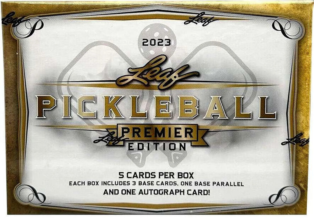 Pickleball Trading Card Box 5 Cards Per Box Y89777