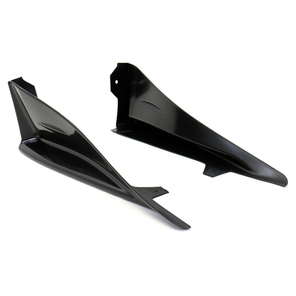Unpainted Black ABS Side Skirt Spats 2Pieces M3331