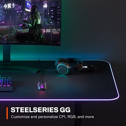 Black Gaming Mouse with 18,000 CPI Optical Sensor Q6894