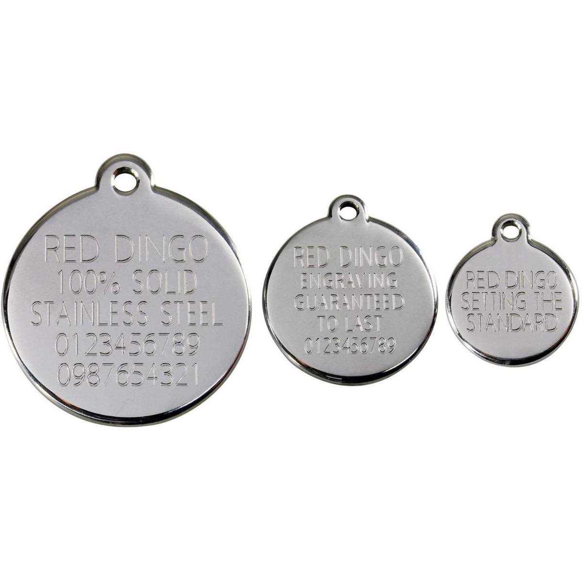 Enamel Pet ID Tag Heart Z656158