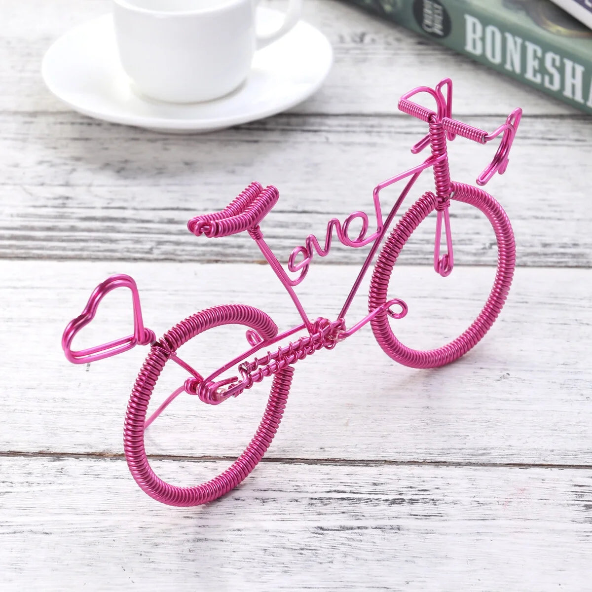 Metal Crafts Figurine Ornaments (Pink) X829