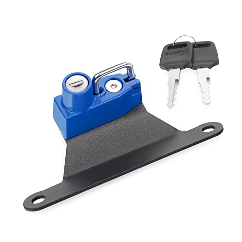 Black Motorcycle Helmet Lock B307