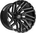 22x12 5x5"/5x5.5" -44mm Black/Milled Wheel Rim 22" U8979