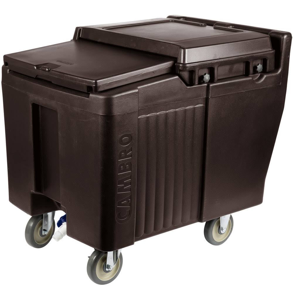 Ice Caddie 125 lbs 5 in Casters Brown K984