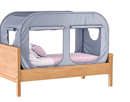 Black Pop Up Bed Tent for Twin Bed O2393