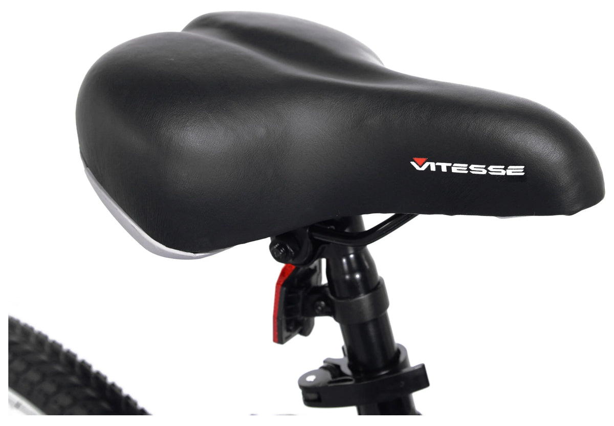 26 In. Black Comfort Bike with Full Suspension A71828
