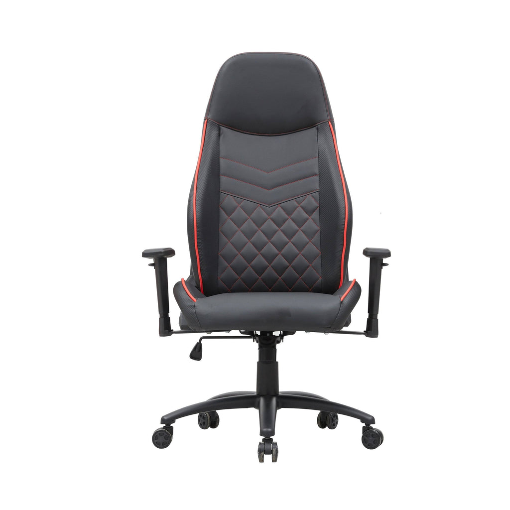 Black Vegan Leather Reclining Gaming Chair R51171