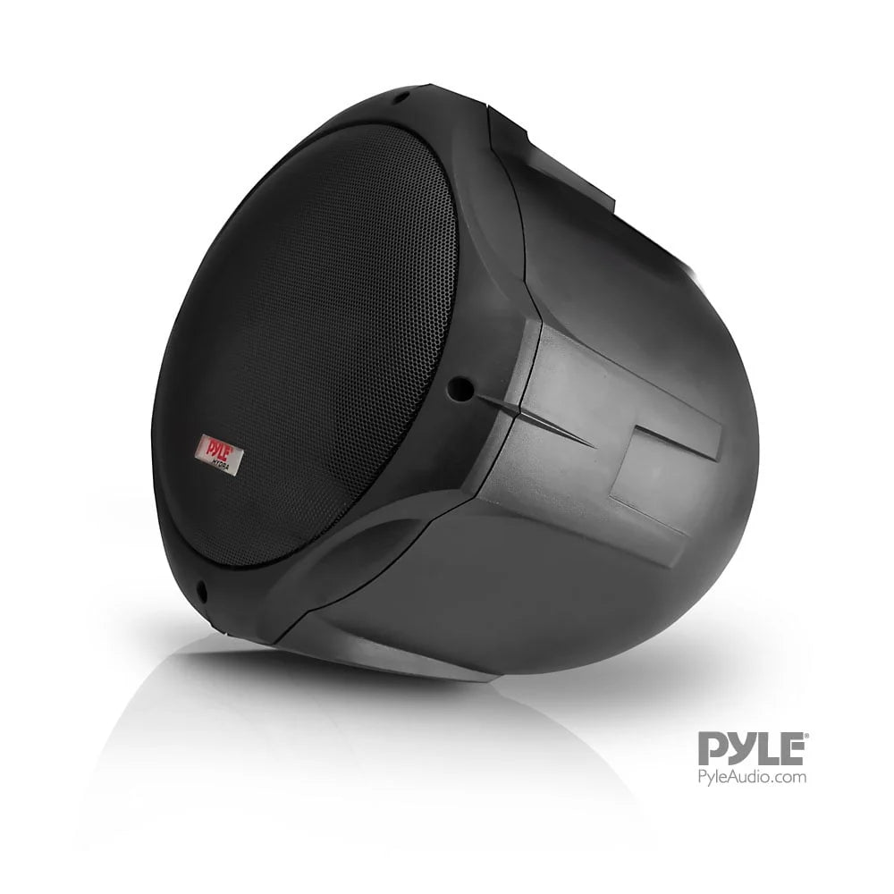 Black 6.5 Inch Marine Dual Tower Wakeboard Speakers F42922