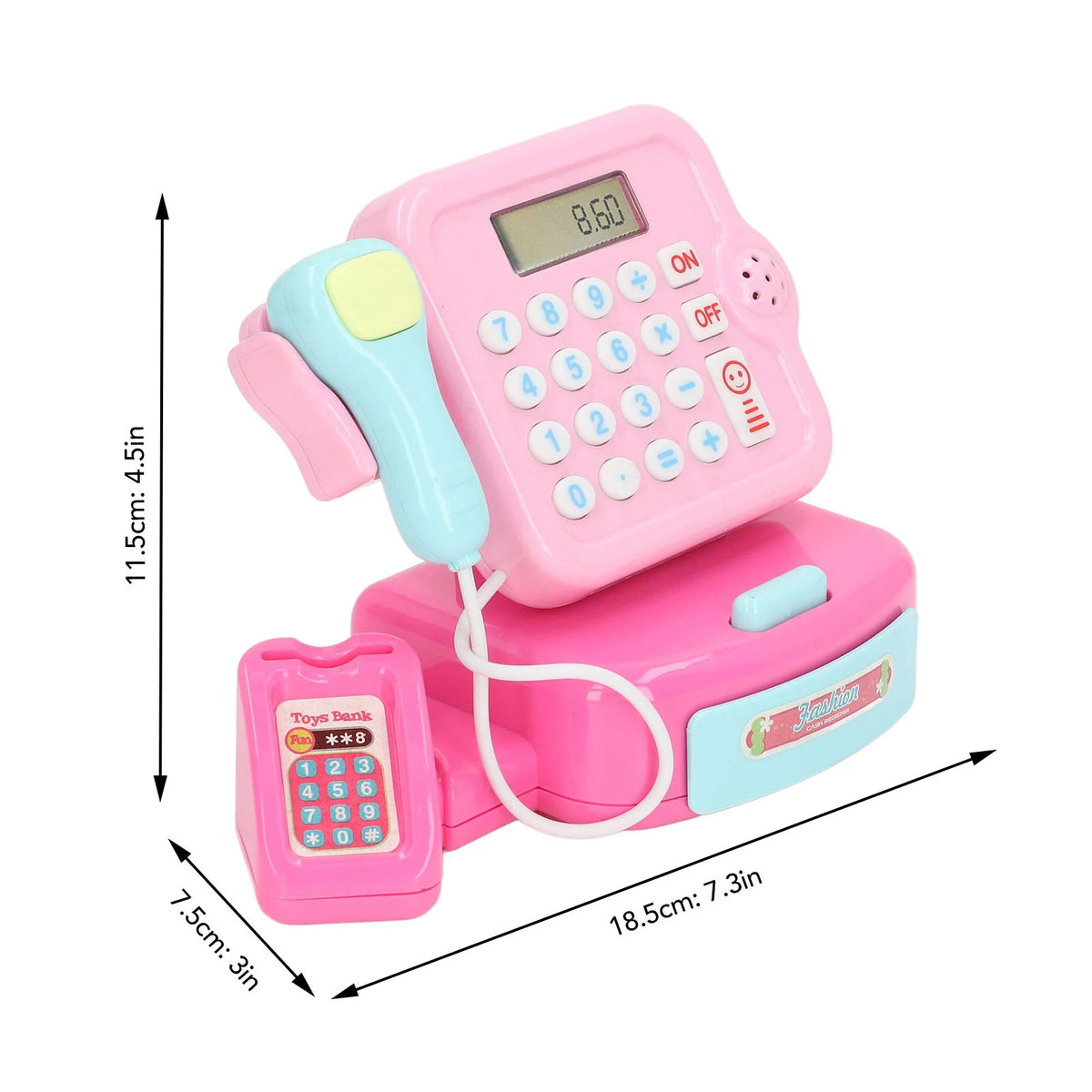 Cash Register Toy Electronic Pretend Play V271