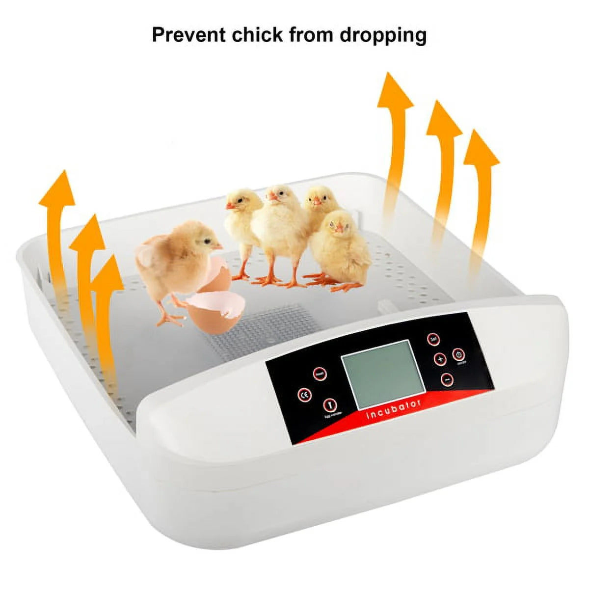 56-Egg Incubator with Automatic Egg Turning W3224