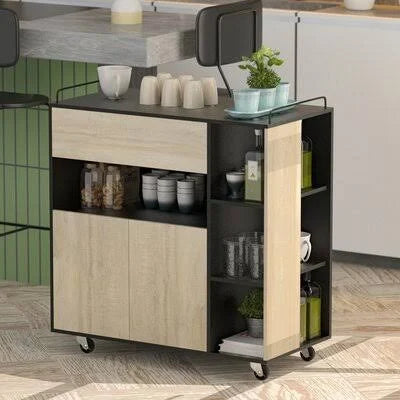 Rolling Storage Island Kitchen Cart F663981