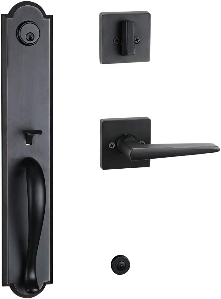 Bronze Double Door Handleset Q3100