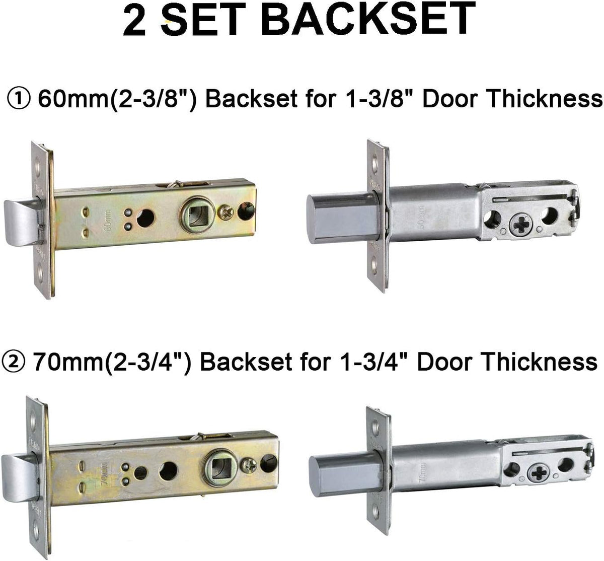 Bronze Double Door Handleset Q3100