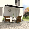 Retractable Awning 98.4"x59.1" Anthracite U263891
