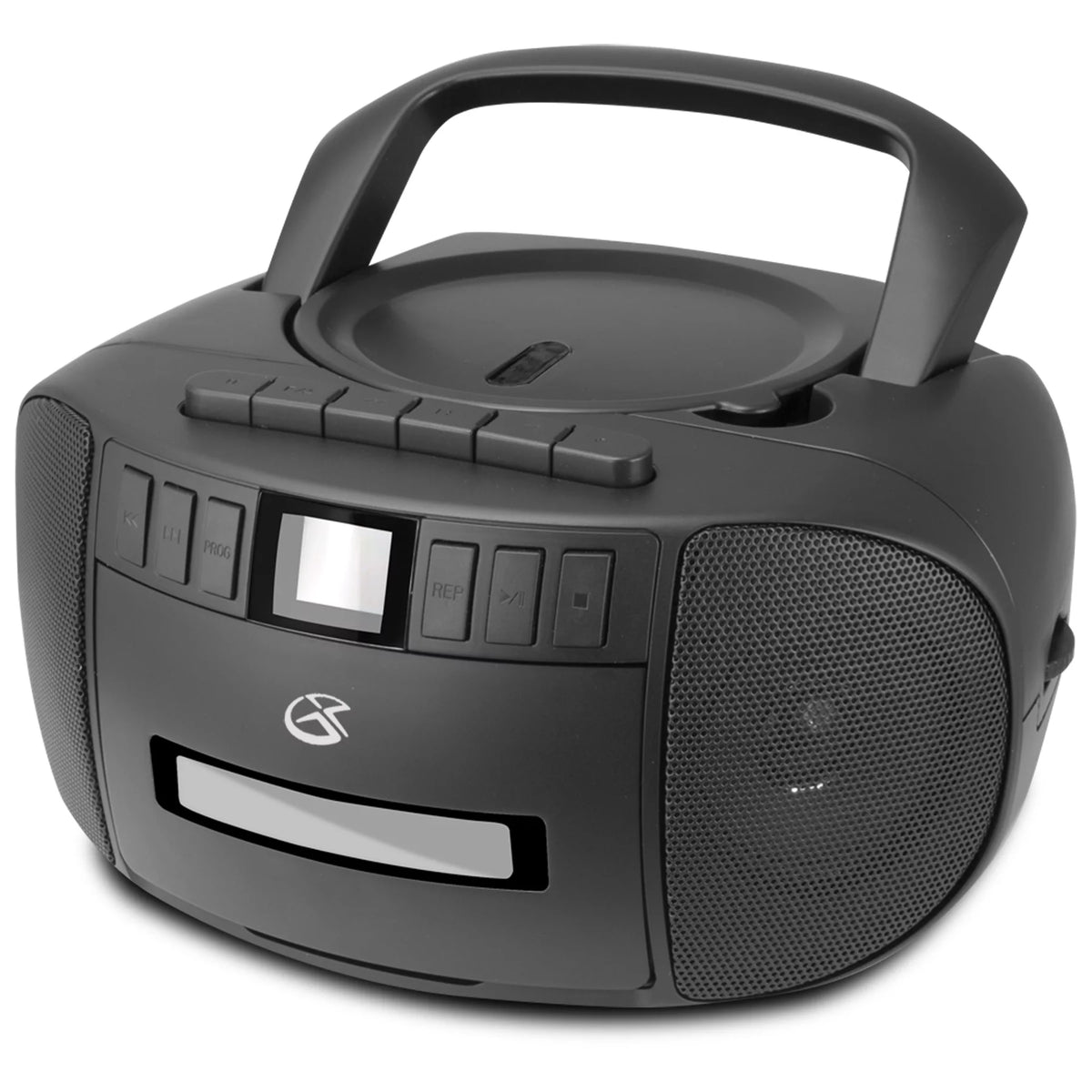 Black Cassette/CD/Radio Boombox F244