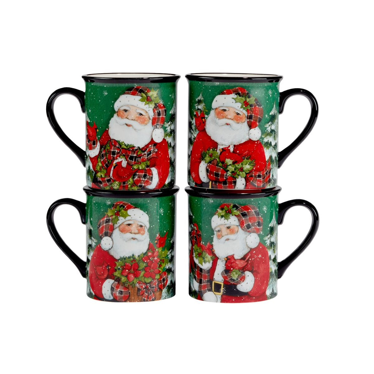 16 Piece Christmas Dinnerware Set B885