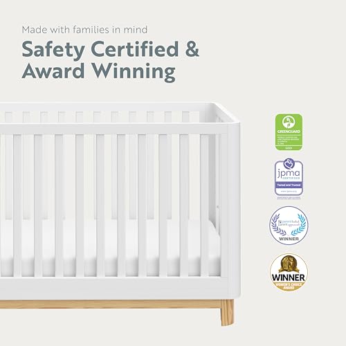 White 3-in-1 Convertible Crib X105531