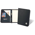 Silver Zippered Writing Portfolio W80149