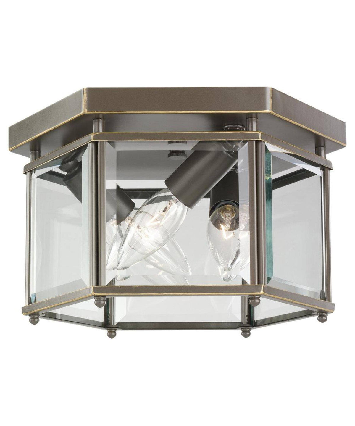Three Light Ceiling Flush Mount R99149