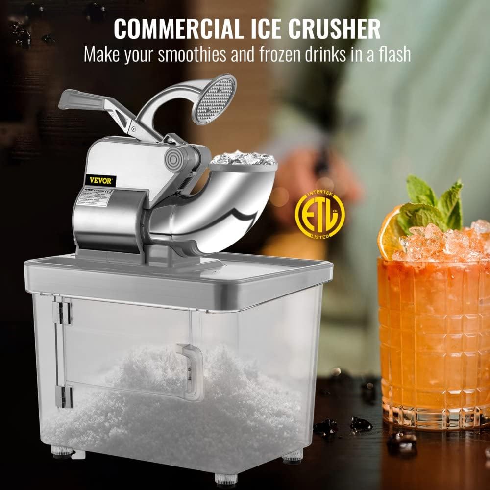 Stainless Steel Shaved Ice Machine D482