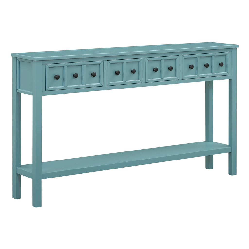 Rustic Entryway Console Table O16445