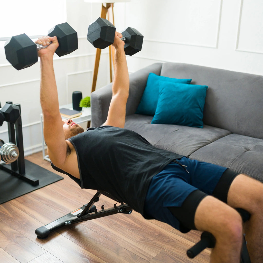 30 Pounds Hexagonal Cast Iron Dumbbell X681
