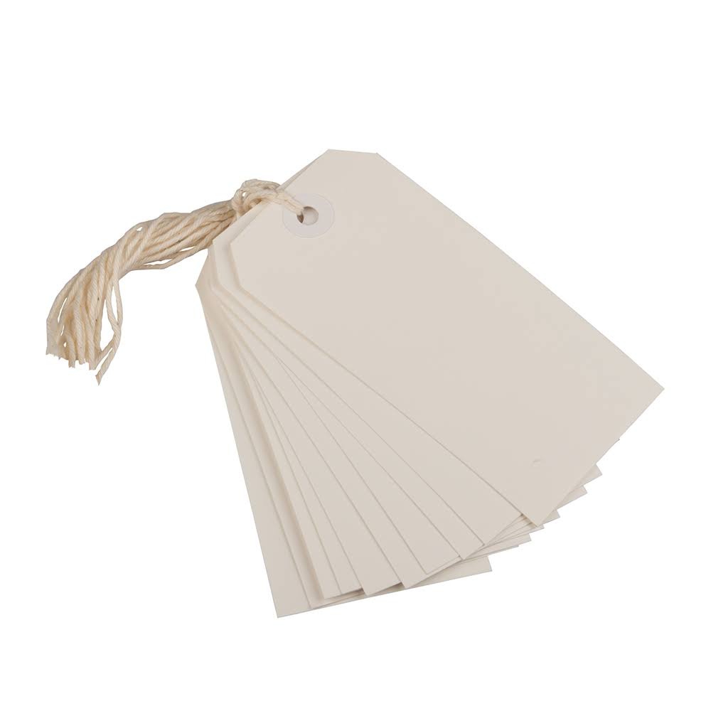 Gift Tags with String White 1000/Carton Y36088