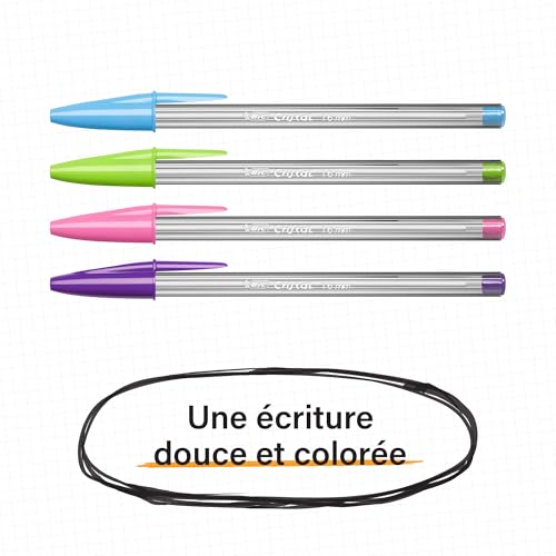 Multicolour Ballpoint Pens Wide Tip 1.6mm Pack Of 15 S568