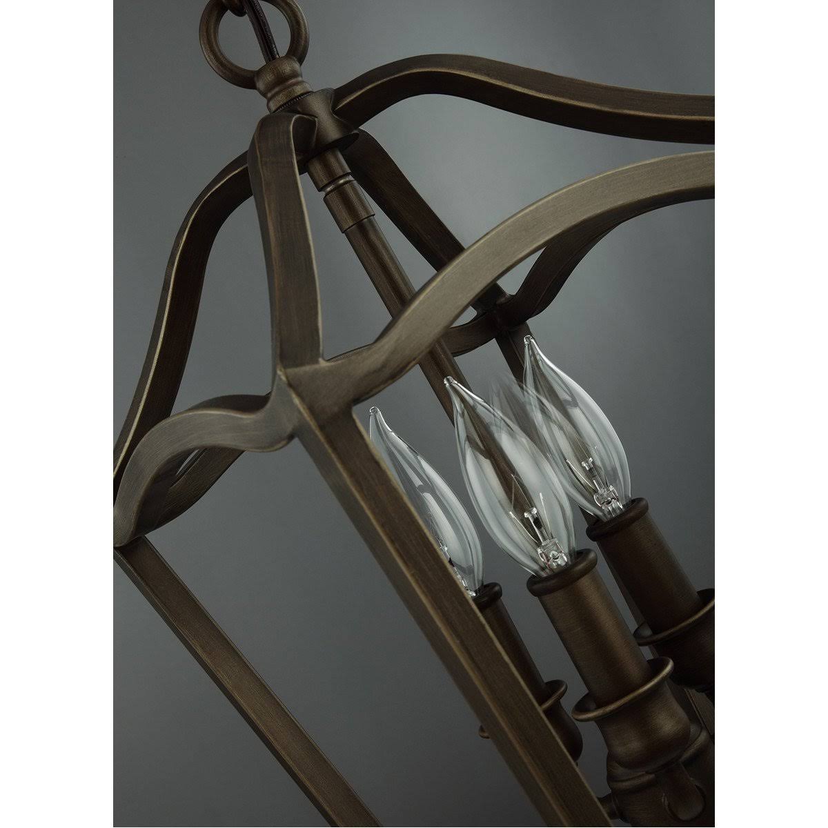 Antique Forged Iron 4 - Light Foyer Y764187