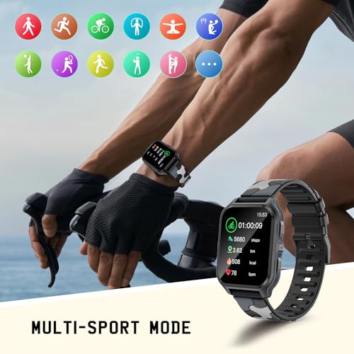 1.83'' Touch Screen Bluetooth Smart Watch with Double Strap A370