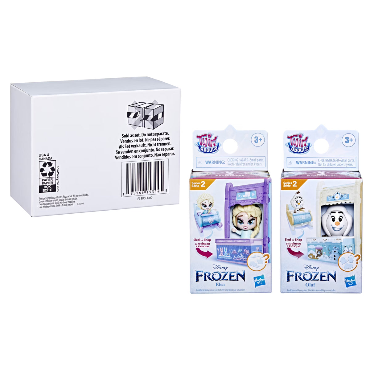 Elsa and Olaf Sled to Shop Playset Toys A11455