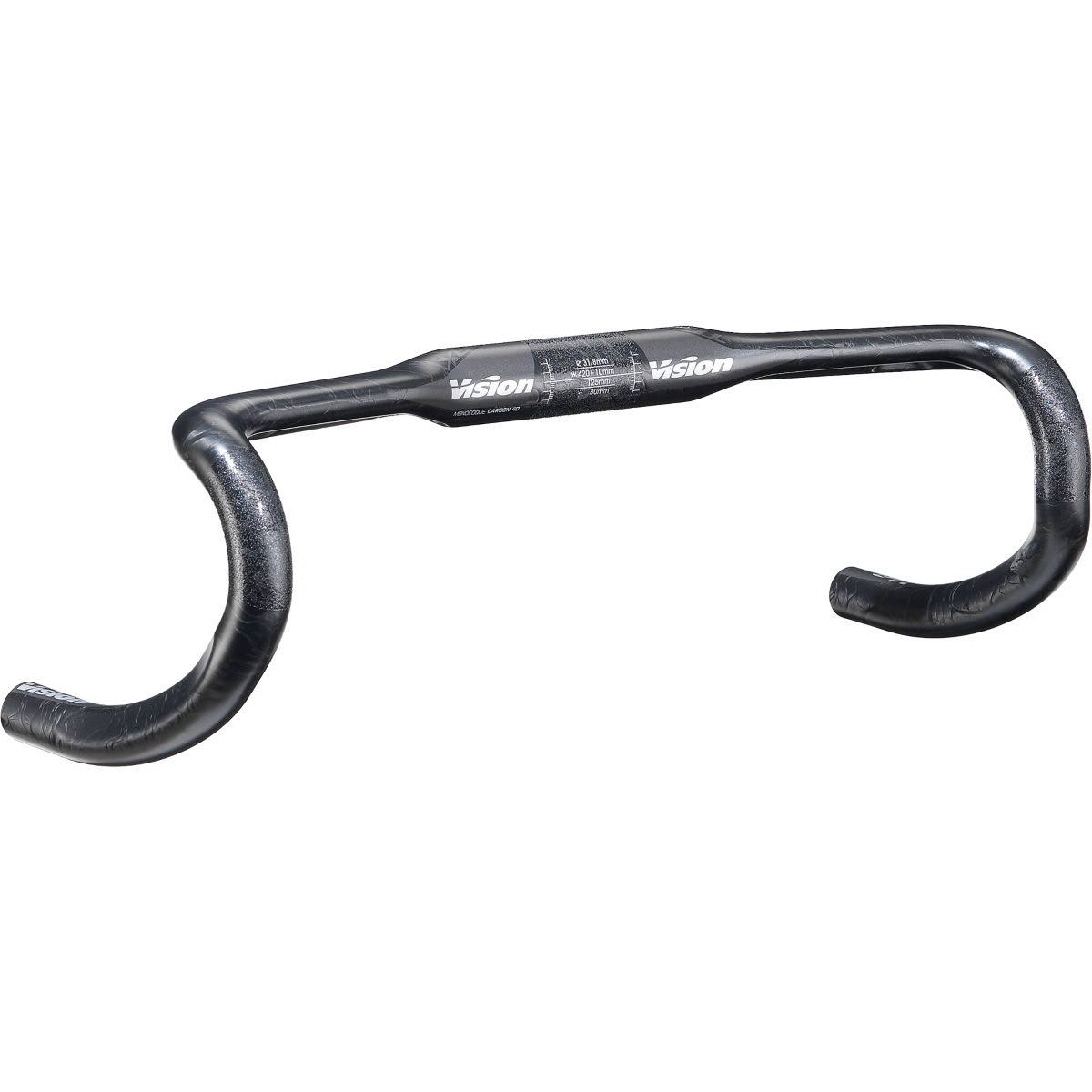 4D Carbon Handlebar - 42cm - Grey F3601