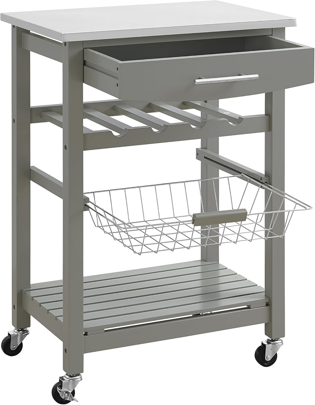 Gray Kitchen Cart Y13262