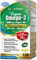Vegan Omega 3 Algae Oil 750mg 120 Softgels M621