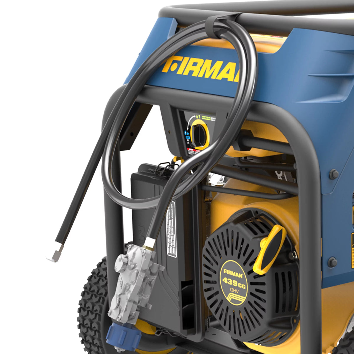 10,000 Watt Tri Fuel Portable Generator with Electric Starter O3030