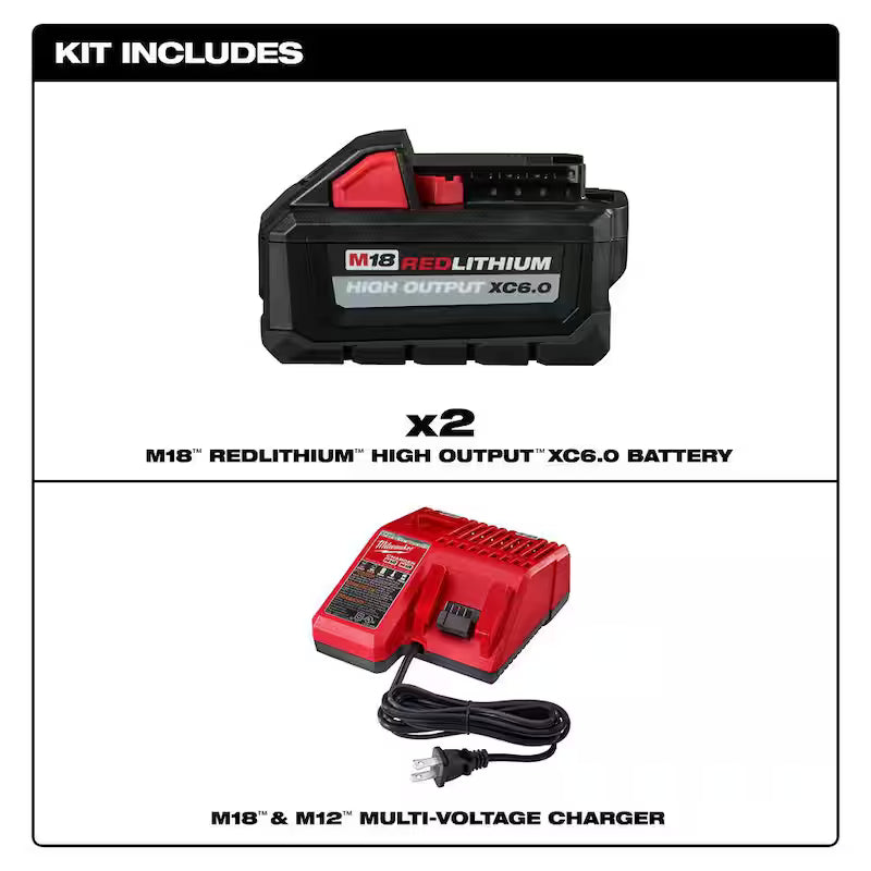 18-Volt Lithium-Ion Starter Kit with 6.0 Ah Battery and Charger Y851931