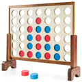 Wooden 4 in A Row Game with Carrying Bag N97120