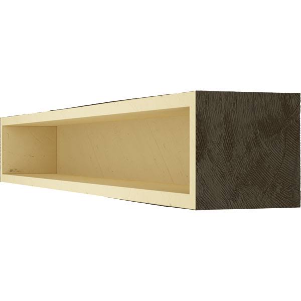 Sandblasted Faux Wood Fireplace Mantel X198