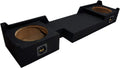 Dual 10 Subwoofer Sub Box Speaker Enclosure G855